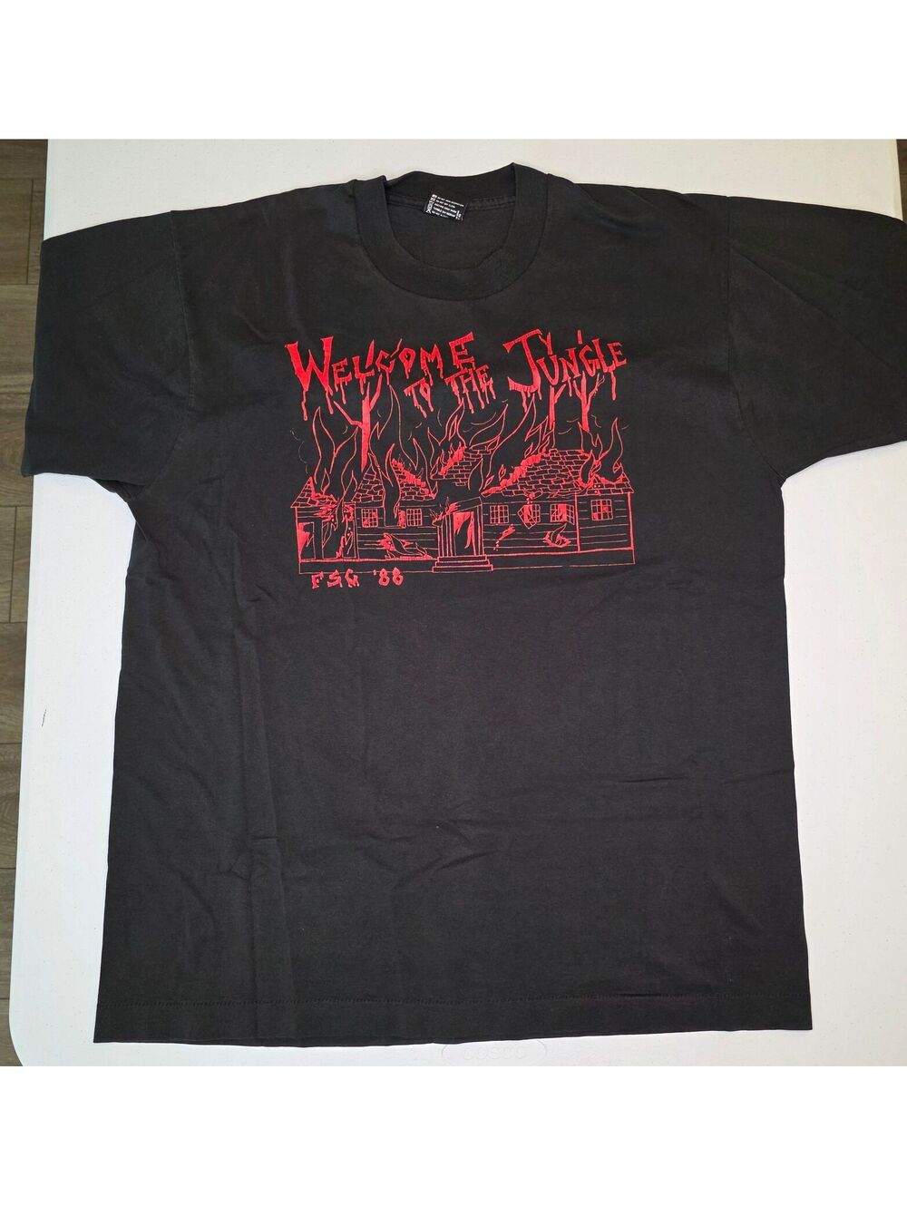 1988 Guns N' Roses "Death Look" Single Stitch Band Tee